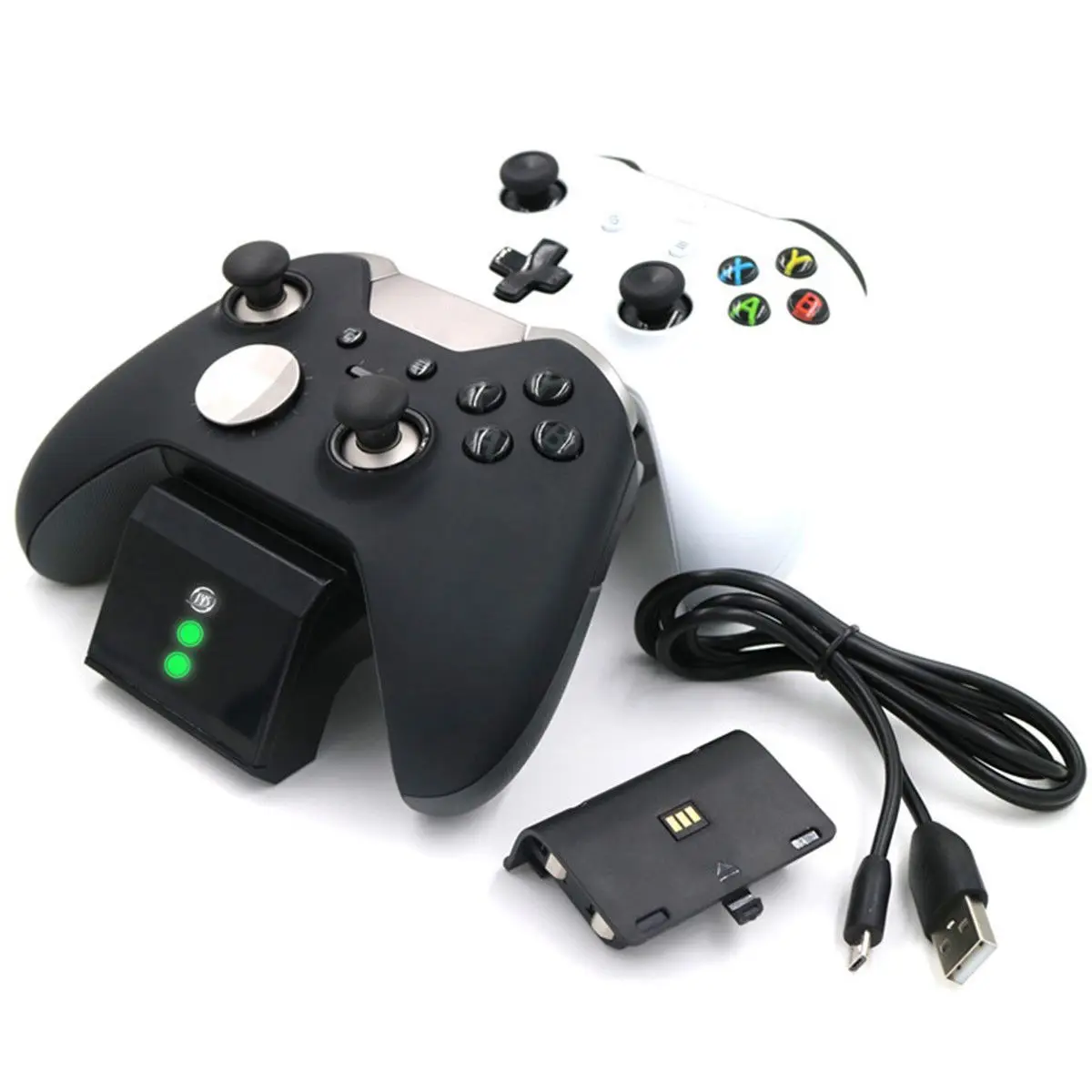 JYS for Xbox One/Xbox One S X Dual Controller Charging Dock Charger+2x Battery Pack JYS for Xbox One/Xbox One S X Dual Controller Charging Dock Charger+2x Battery Pack