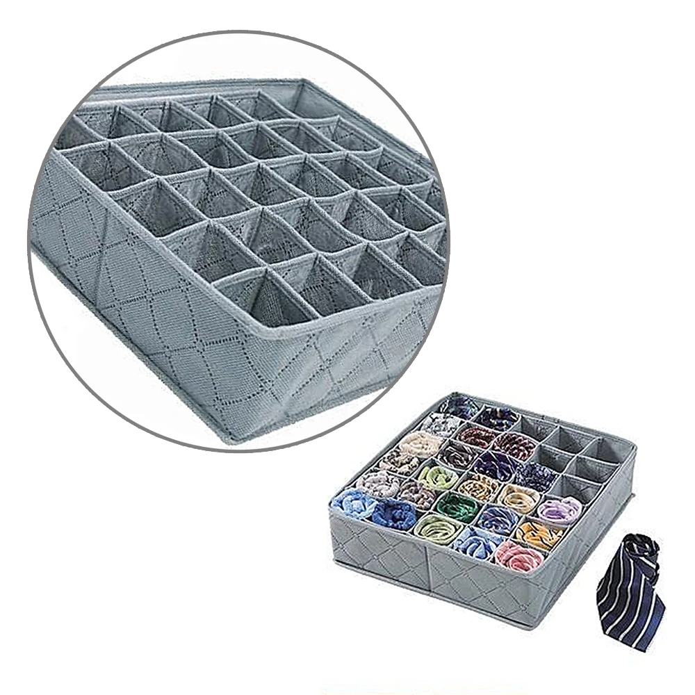 Home Flodable Non-woven Fabric Underwear Socks Drawer Organizers with 30 Grids/Cells Wardrobe Save Space Storage Box Cases Home Flodable Non-woven Fabric Underwear Socks Drawer Organizers with 30 Grids/Cells Wardrobe Save Space Storage Box Cases