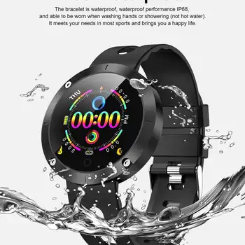 

2019 Dm58 Plus Bluetooth Smart Bracelet Blood Pressure Heart Rate Ip68 Waterproof Activity Tracker Smart Watch Gift For Friend