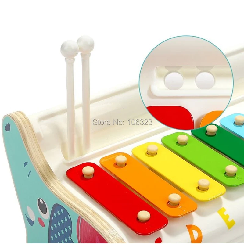 Xylophone Elephant A Huit Tons Avec 3 Partitions Musicales Jouet D Eveil Cognitif Musical Pour Bebe Instrument De Percussion Pour Enfant De 1 A 3 Ans Aliexpress