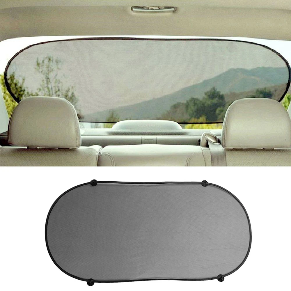 

50*100cm Black Universal Car Side Window Sunshades V Blinds Visor Windshield Sun Shades Sucker Mount