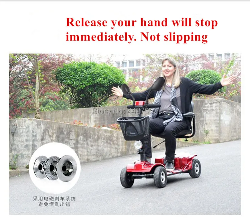 2019 High quality elderly and font b disabled b font folding electric font b wheelchair b
