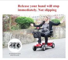 2019 High quality elderly and disabled folding electric wheelchair scooter