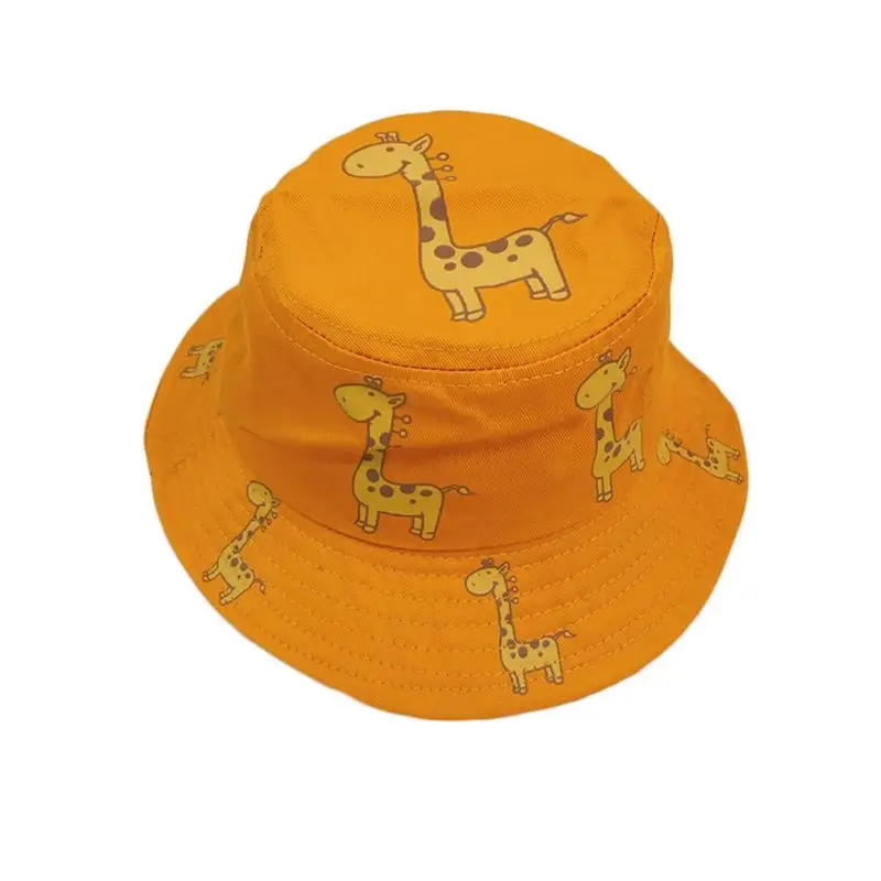 

Child Cute Giraffe Fisherman Bucket Hat Cap Folding Basin Caps Hats For Children Kids Girls And Boys Fishing Sun Hat Accessories