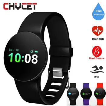 

Smart Bracelet Blood Pressure Watch Watchproof IP68 Fitness Tracker Heart Rate Monitor Pedometer Watch Sport Health Men Women