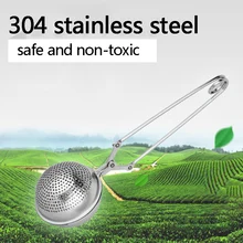 Ситечко для заваривания чая из нержавеющей стали многоразовый Сферический ситечко для чая с металлической сеткой портативный фильтр для заваривания чая