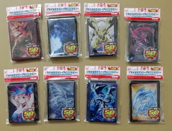 

10packs/lot (500 pcs) Yu-Gi-Oh! Card Cosplay Yugioh Emperor Dragon Series Board Anime Games Sleeves Card Barrier Card Protector