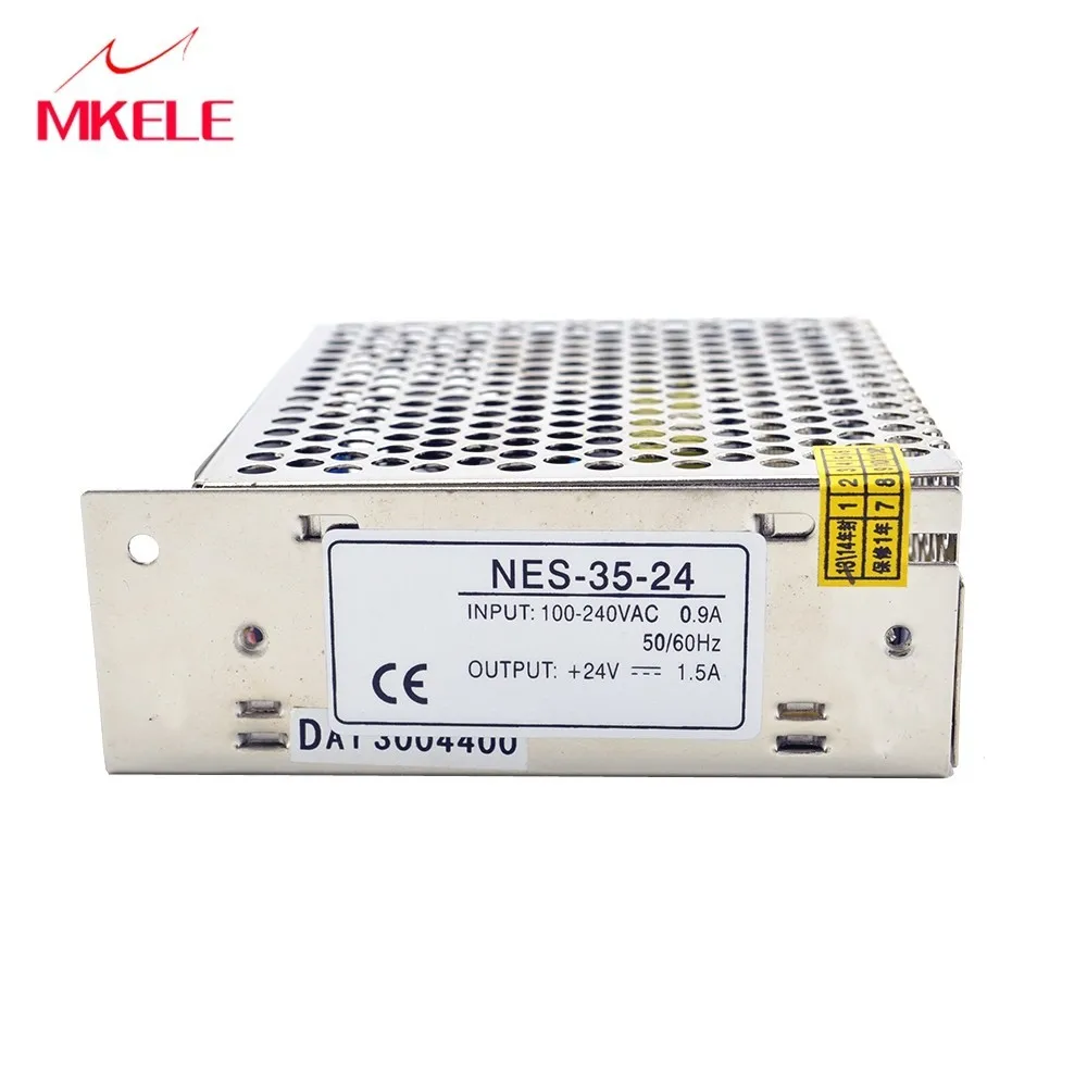 

35W Enkele Uitgang Schakelende Voeding NES-35-48 Lage Rimpel Voor LED Strip Licht AC-DC converter CE Goedgekeurd