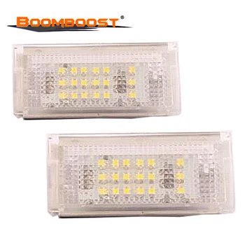 

Tail Light Assembly 2pcs/lot License Plate Light Lamp 3528SMD Fit for BMW 3 Series E46 2D M3 1998-2003 18LED Bright White