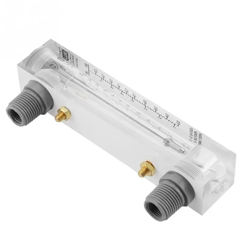 Измеритель расхода 0.2 2GPM1 7LPM точный измеритель потока со стеклянной панелью