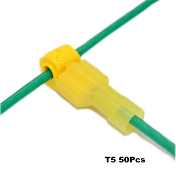 

Quick Splice Terminals Electric Wire Cable Connectors Crimp Set Non Destructive Without Breaking Line Auto Accessories