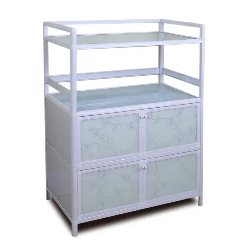 Mobiliario دولاب Capbords الصين Sidebord Mueble Aparador مجلس الوزراء الألومنيوم سبائك موبل بوفيه أثاث المطبخ خزانة