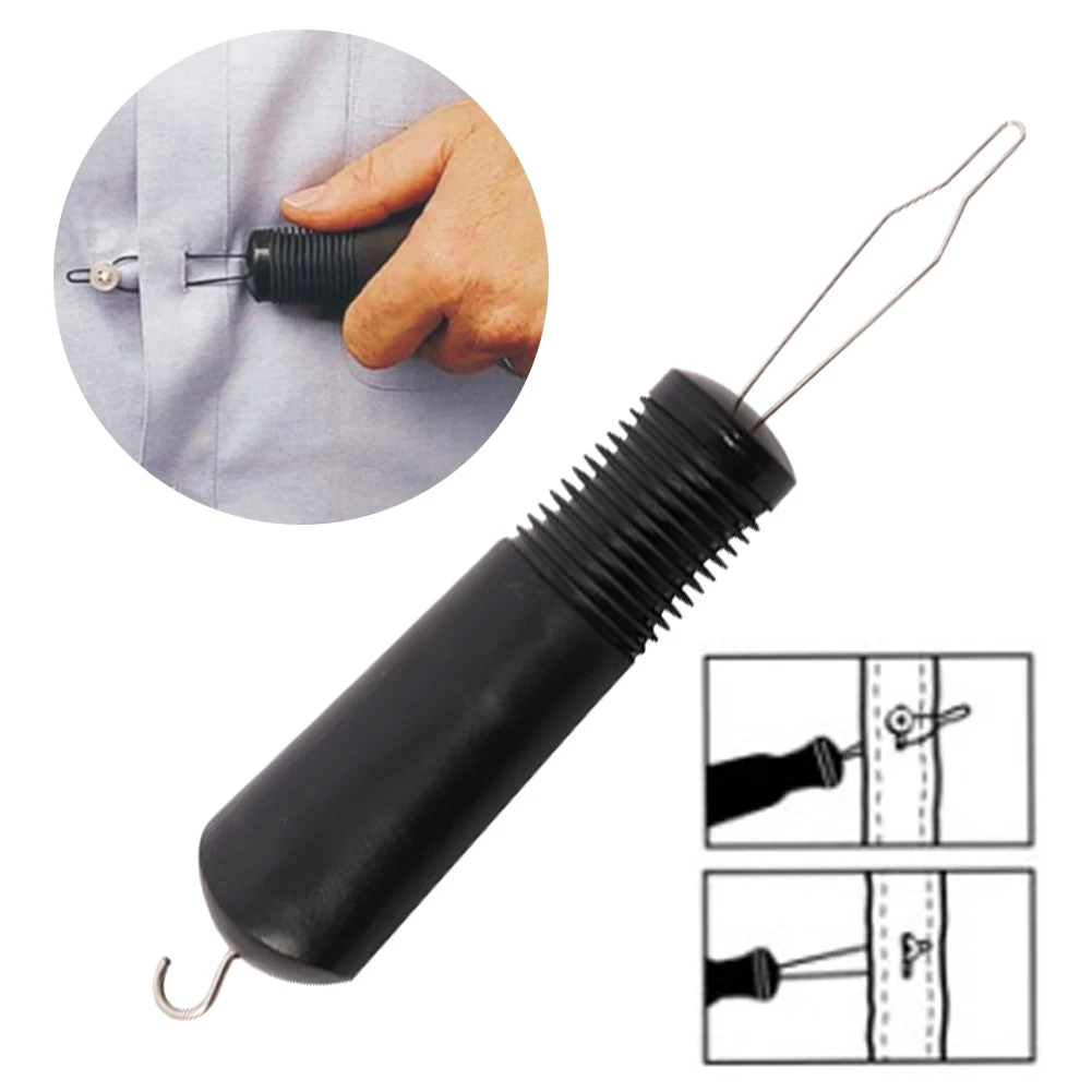 Кнопки с застежкой-молнией для артрита для пожилых людей, одна рука, широкая кнопка, вспомогательное устройство, крючок для инструментов