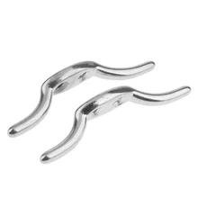 2 шт. 67 мм канатные бутсы 316 нержавеющая сталь лодка Док палуба Морской Линии флаг якорь