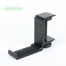 Универсальный держатель для наушников из алюминиевого сплава, кронштейн для гарнитуры, металлический настенный зажим, крючок, складная подставка для наушников, настольное крепление