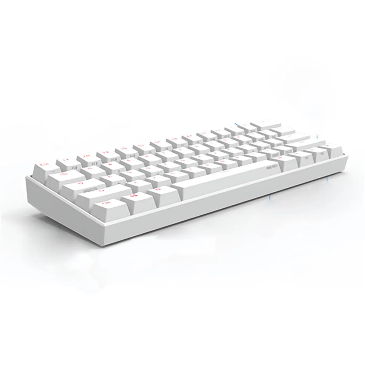 Беспроводная клавиатура ANNE Pro2 мини 60% Портативная bluetooth механическая с красным