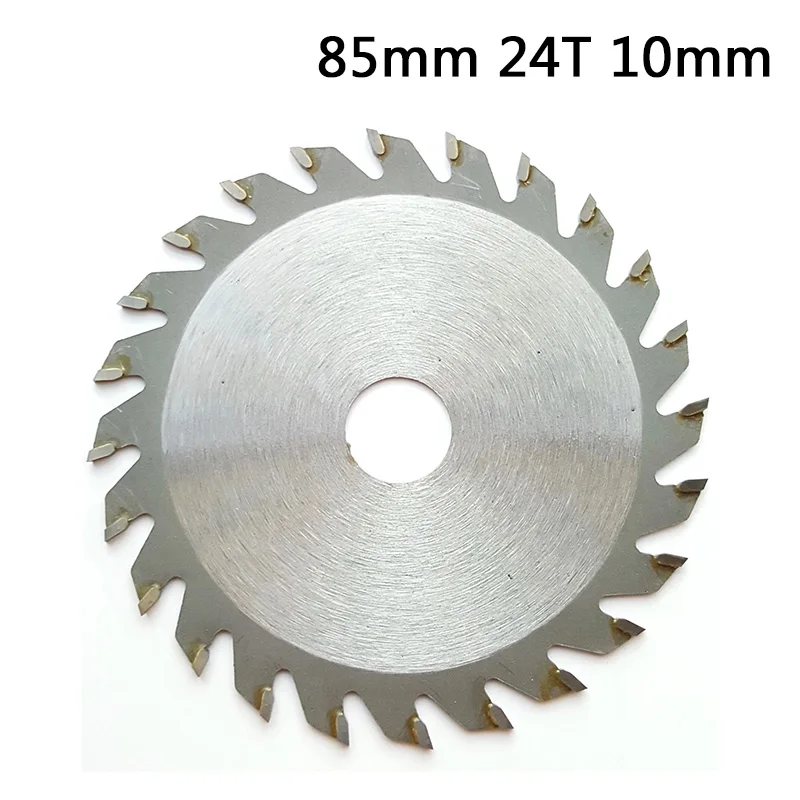 85 мм 24 т 10 диаметр Циркулярная Пила TCT лезвие, диск для резки металлов сталь алюминий