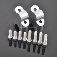 Пара мотоциклов изогнутая 45 градусов Хромированная ручка стояки и зажим обновления адаптеры подходят для Honda CRF1000L 16-Up