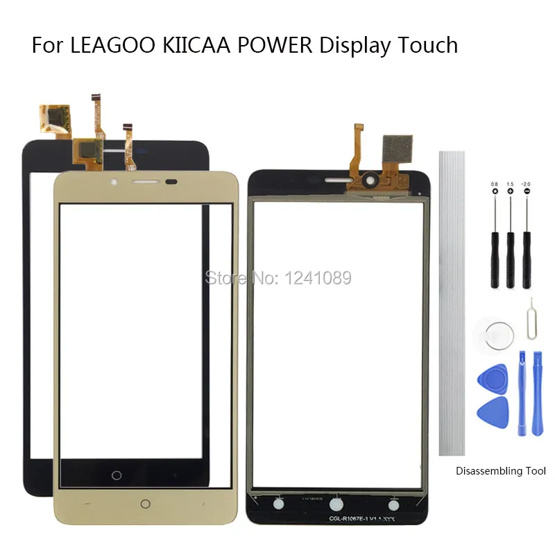 

6.0 inch For Leagoo KIICAA POWER Touch Screen Digitizer Glass Original Replacement Parts black gold For Leagoo KIICAA POWER