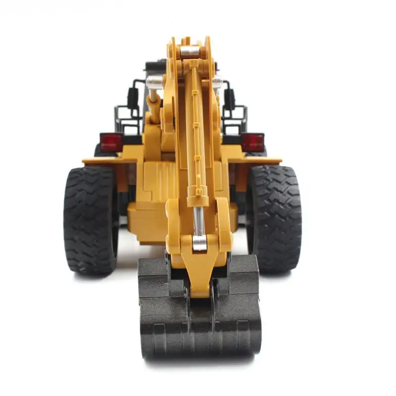 HUINA 1530 1:18 2,4 г шестиканальный Сплав RC электрическая Лопата грузовик игрушечный землекоп автомобиль Navvy Высокая симуляция инженерный