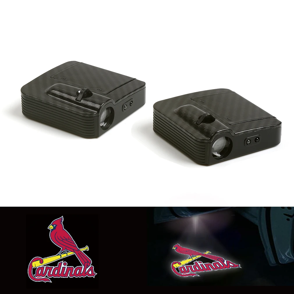 

Louis Cardinals Logo Car Door Wireless Ghost LED 2X Laser Projector Shadow Light
