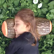 Подушка деревянное бревно дерево пень дизайн домашний сад Декор Текстиль подушка дизайн подушка натуральный деревянное бревно бросок мягкая подушка автомобиль
