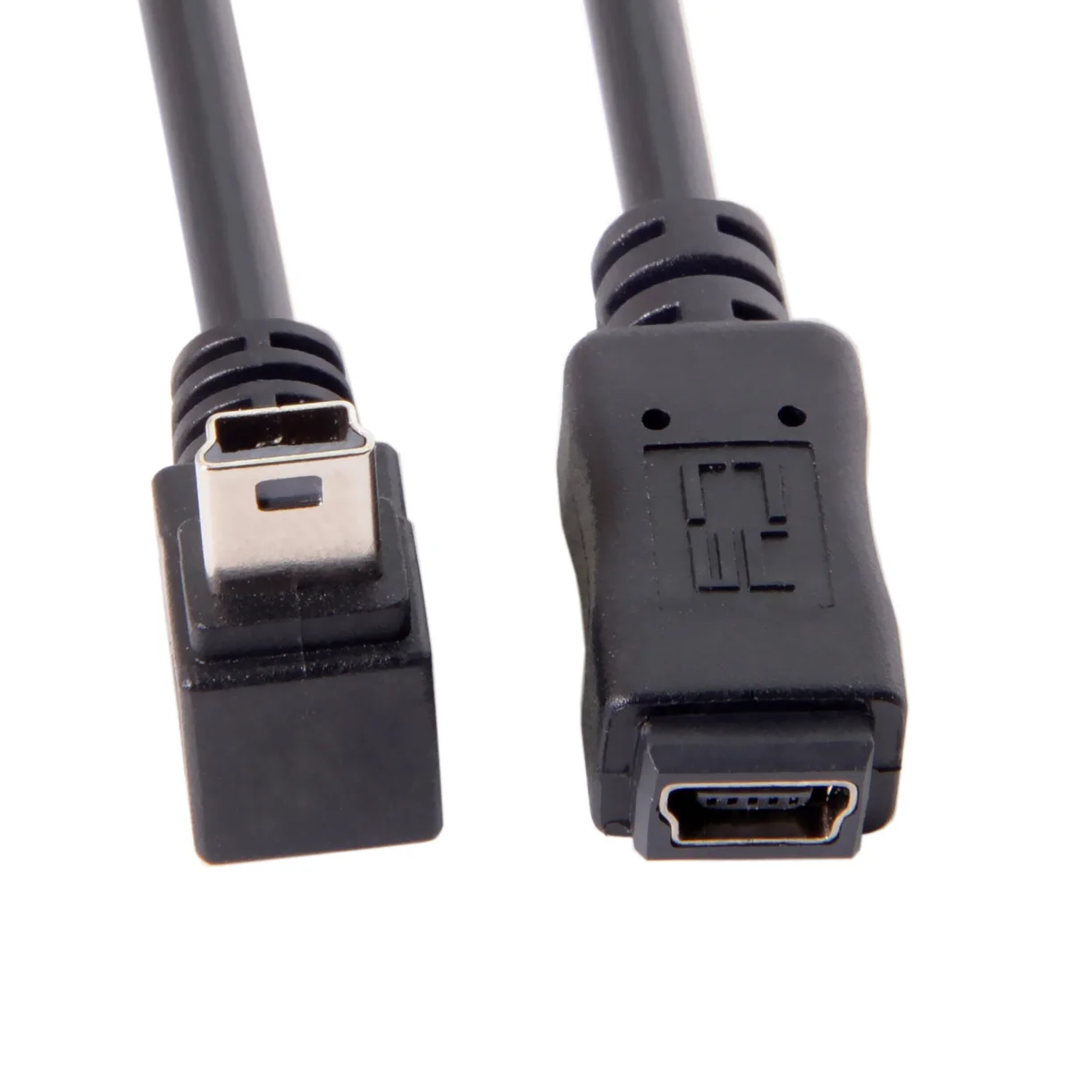 Zihan GPS Mini USB 5pin 90D удлинитель с углом поворота штекер гнездо 20 см|Кабели передачи