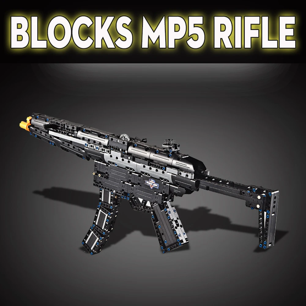 

Building blocks shotgun toy Rubber band guns Rifle Model legoings Compatible military bricks weapons kids toy for children boys