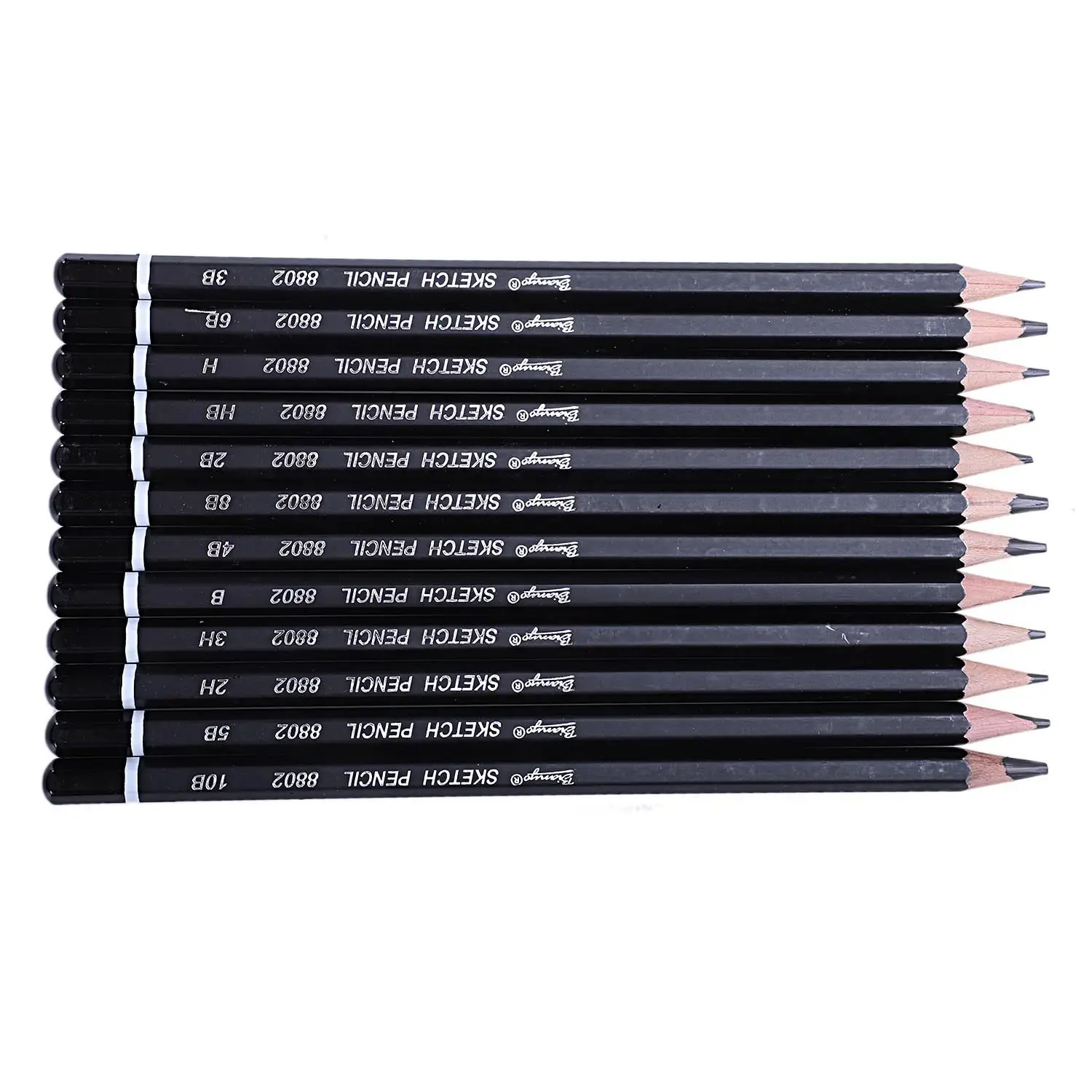 

STA 12 iron boxed professional sketch pencil set non-toxic test pencil