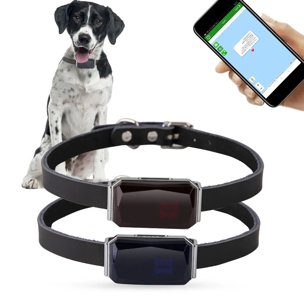 

Water-resistant Waterproof Puppy Dog Fashionable Mini Tracking Anti-Lost GPS Pet Collar Only support 2G network
