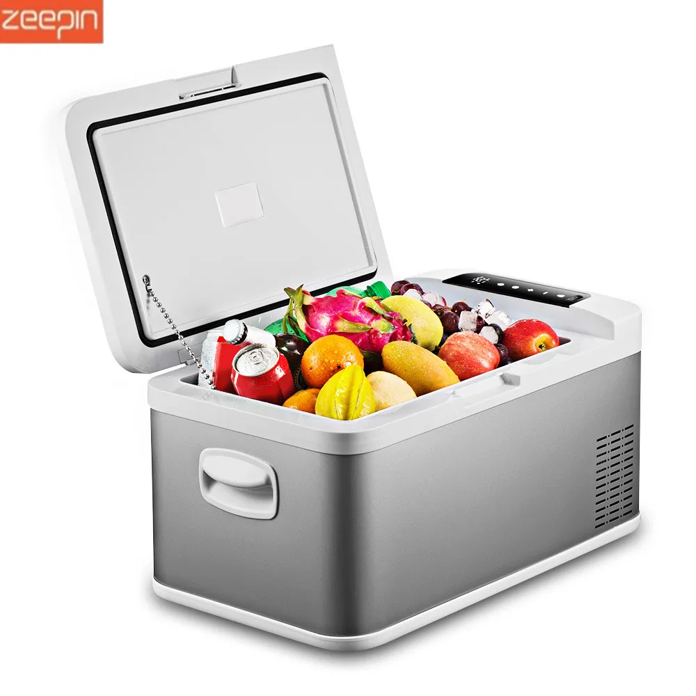 

Clearance! 18L BK-18 Car/Home Refrigerator Touch Screen control for Picnic Party Multi-Function Cooler Heater Vehicular Fridge