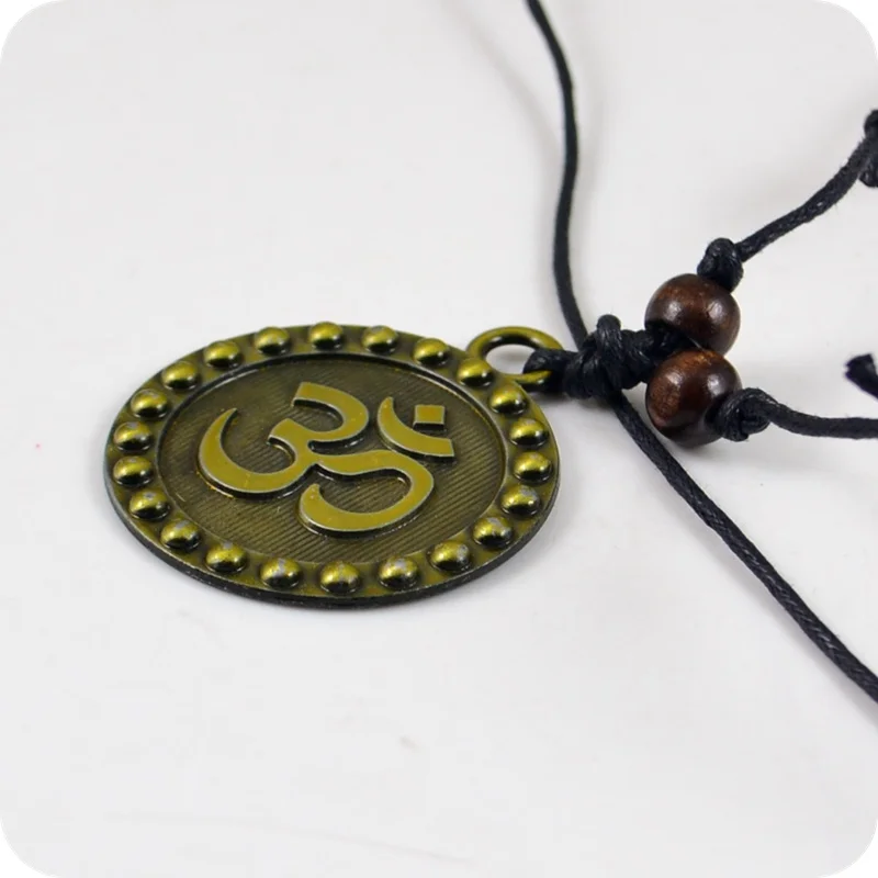 Сплав AUM OM Ohm индуизм йога Индия амулет подвеска счастливый подарок племенная