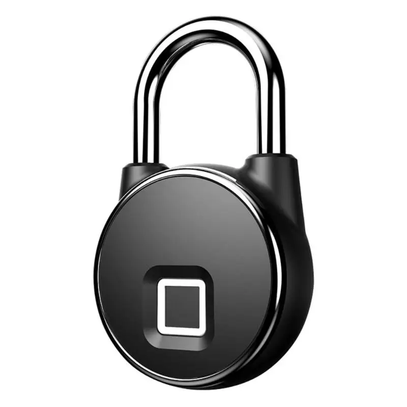 

Anti Theft Semiconductor Fingerprint Sensing Technology Waterproof Smart Key Lock Home Security Door Padlock Dropshipping