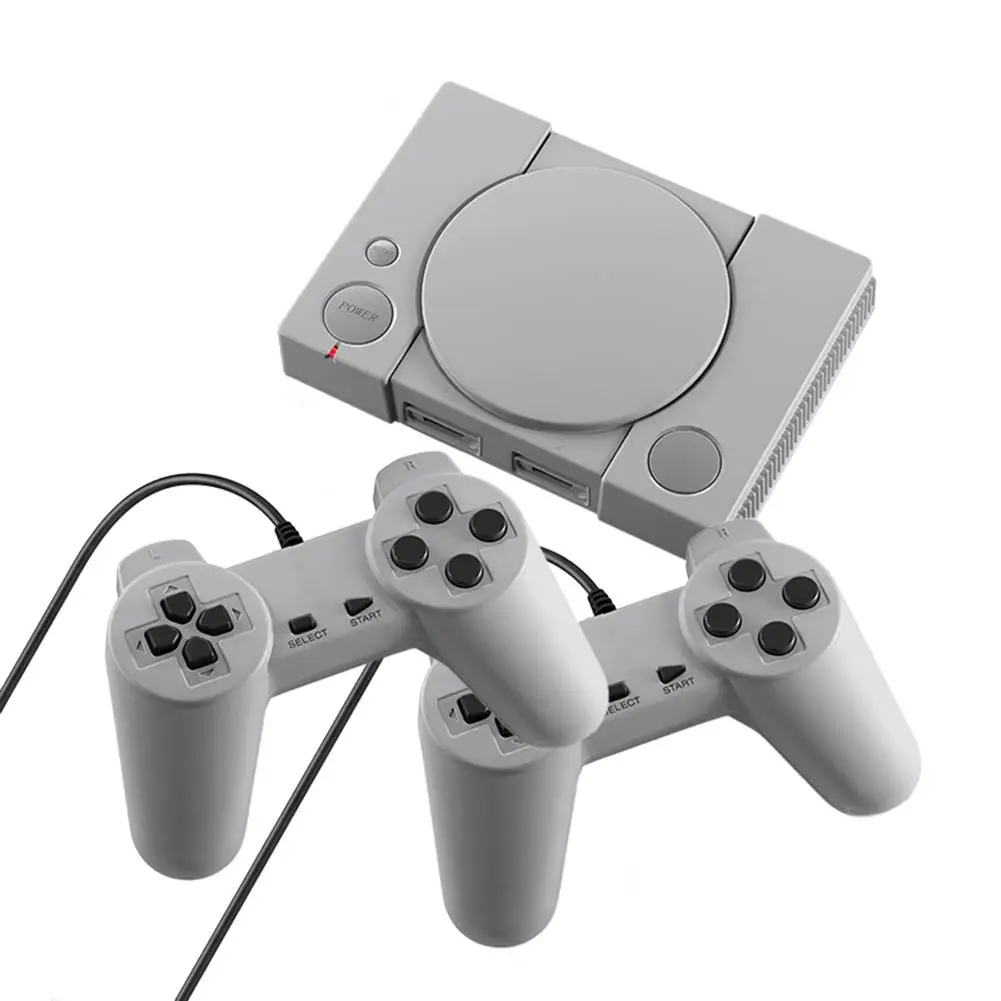 Игровая мини консоль 8 бит PS1 620 встроенных игр|Портативные игровые консоли| |