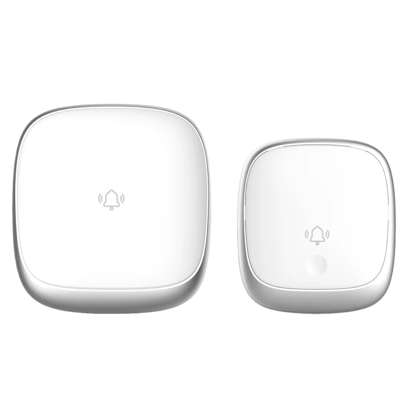 

AC 100-240V Wireless Led Doorbell Self-Powered No Battery Need Waterproof Home Wireless Door Bell Door Ring Smart Home Devices