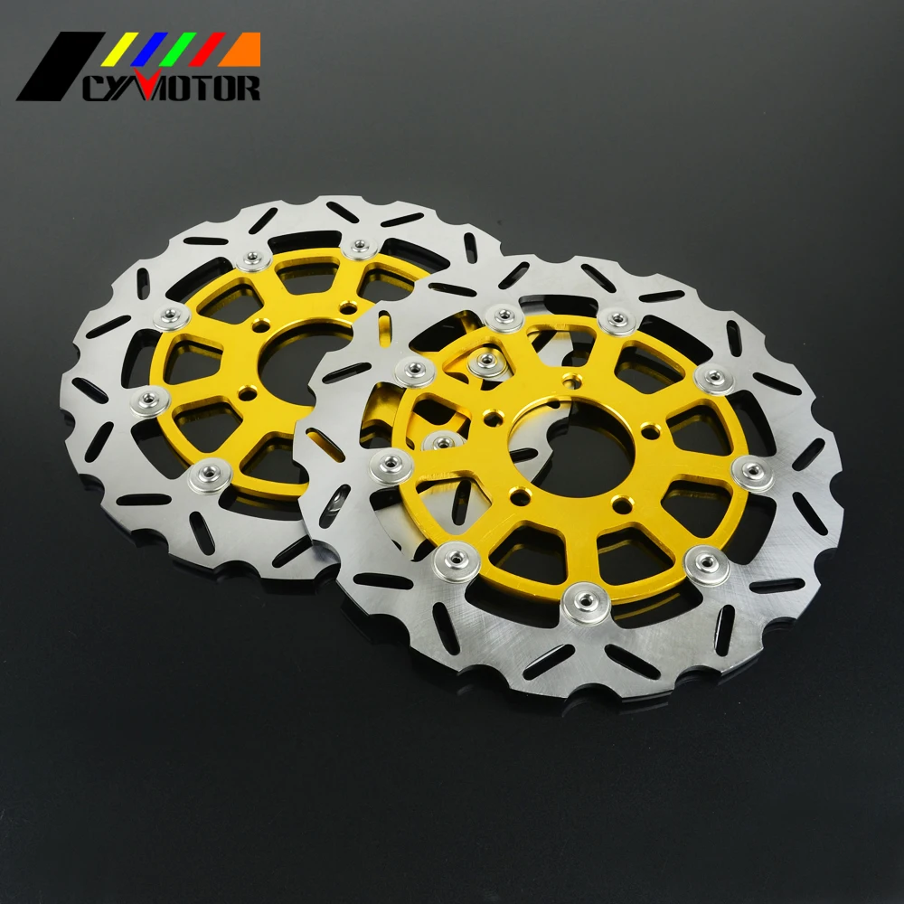 2 шт. плавающие тормозные диски для мотоцикла ротор SUZUKI GSXR600 GSXR750 2004 2005 GSXR1000 03 04 GSXR