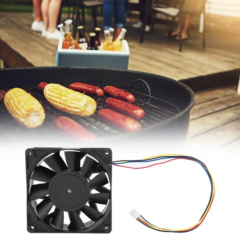 

12V 4.8A Durable Cooling Exhaust Fan Industrial Cooling Fan Large Air Flow Small Ventilator Extractor Exhaust Fans