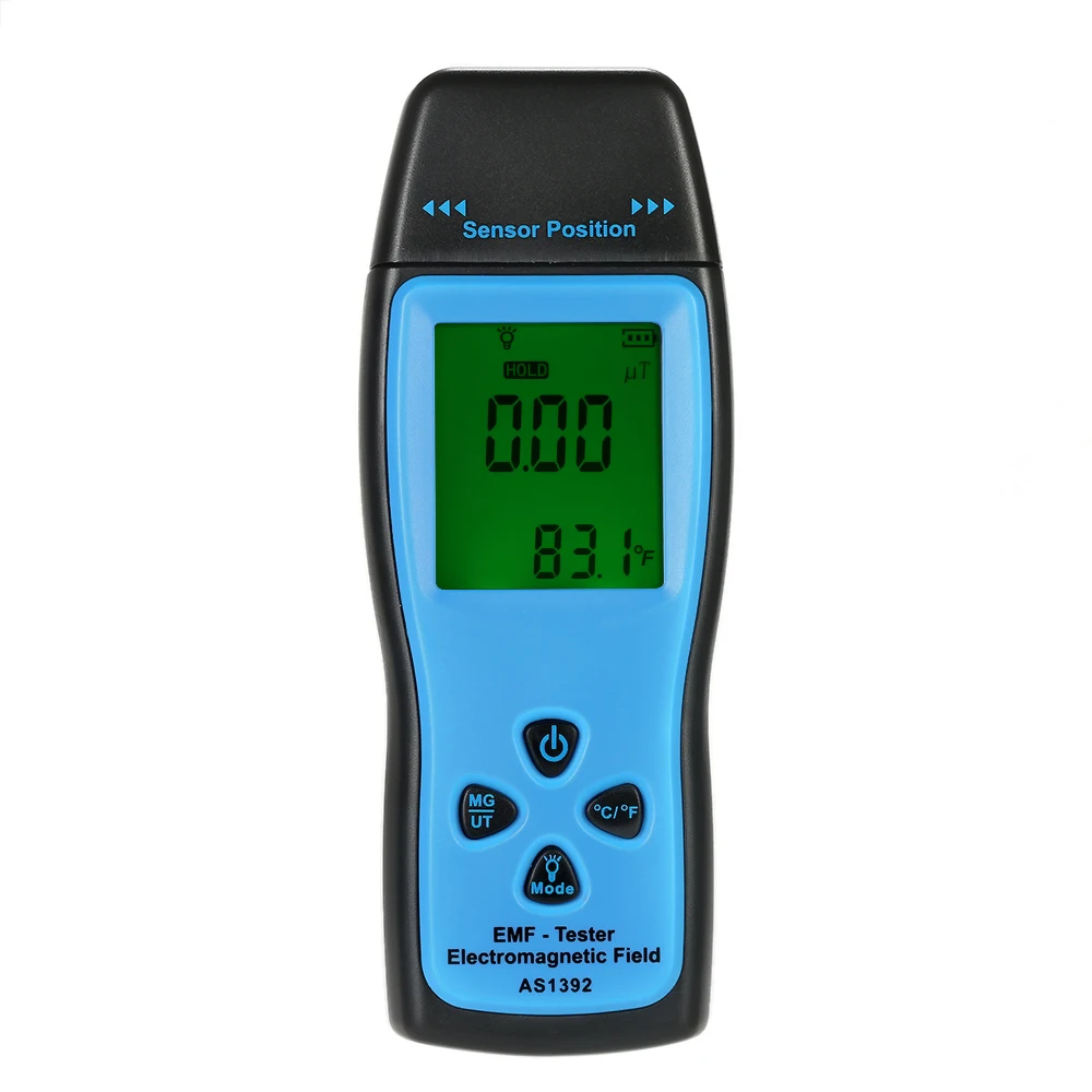 

Handheld Mini Digital LCD EMF Tester Electromagnetic Field Radiation Detector Meter Dosimeter Tester Counter