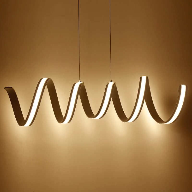 

Fashional Modern Art Led Pendant Lights For Indoor Lighting Ac 85-260v Simplicity Pendant Lamp Lustres De Sala Lighting Fixtures