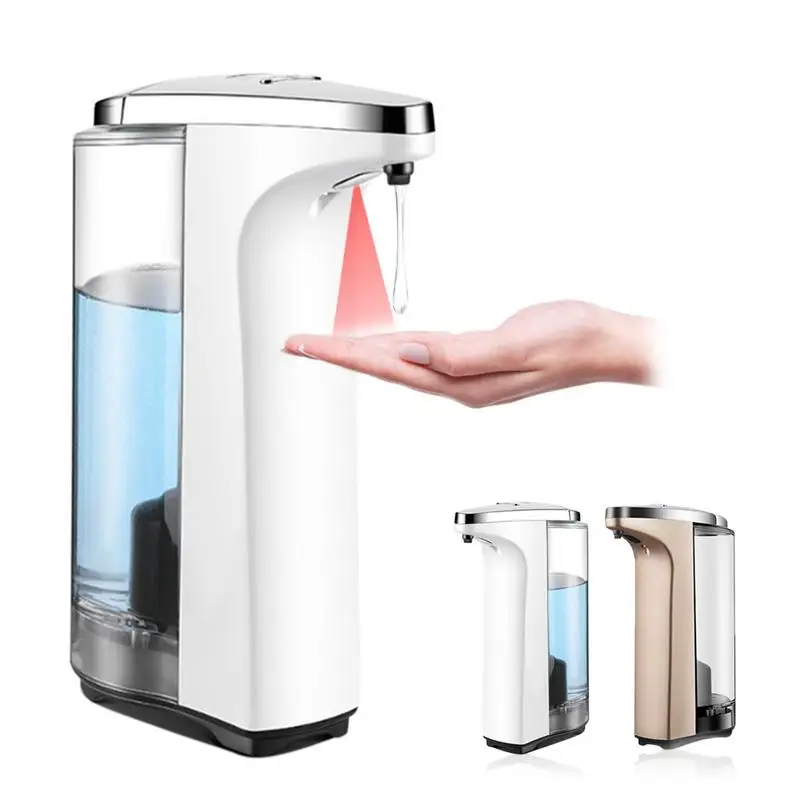 

Automatic Soap Dispenser Contactless Dispenser 14oz Hand Sanitizer LED Display Household Bathroom Liquid Soap Dispenser