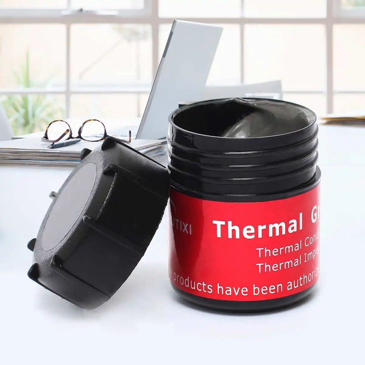 

High Conductivity Thermal Heatsinks Grease Paste Tin 20g Heat Dissipation Silicone Fluid In Bulk Cooling Cooler for Computer CPU