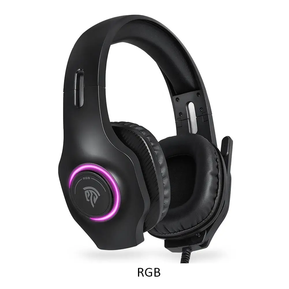 

Easysmx Wired Computer Headset Gaming Headphone Esports RGB Color 7.1 Channel for PC MAC PS4 XBOX ONE X