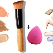 2019New Make up Brushes Powder Concealer Blush Foundation Face Make up Brush Set Wood Handle Tools Professional Pincel Maquiagem