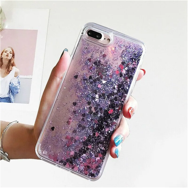 

Bling Quicksand Soft TPU Case For Samsung Galaxy A750 A6 A8 2018 J4 J6 J8 2018 S9 Note9 J3 J5 J7 A3 A5 2017 Shining Sand Cover