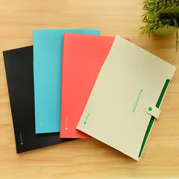 

Documents File Folder Organizer 8-Pocket Folders A4 Size Snap Button Closure d15