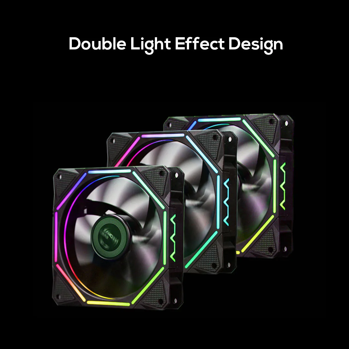 S SKYEE وحدة معالجة خارجية للحاسوب PC التبريد مروحة RGB قابل للتعديل LED 120mm هادئة IR التحكم عن بعد الكمبيوتر مسند تبريد للاب توب مدمج به مكبر صوت مروح...