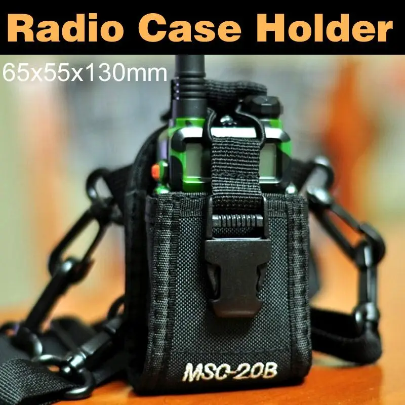 

Protection Bag Case for Baofeng UV-5R BF-888s Kenwood Yaesu Icom Walkie Talkie Two Way Radio MCS-20B