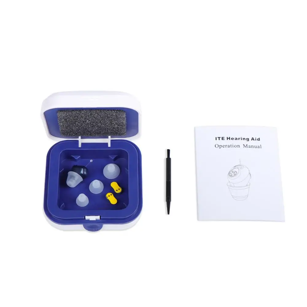 Super Mini Hearing Aids Invisible CIC Digital Hearing Aid Small Ear Aids Hear Amplifier Hearing Device For Hearing Loss Dropship