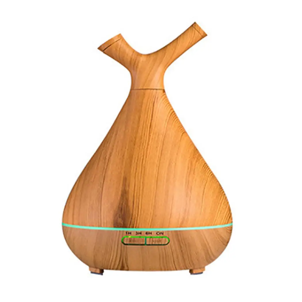 

USB Air Humidifier LED Night Light Double Mist Purifier 400ml Home Home, Office, Car 40ml/H Aromatic Diffuser