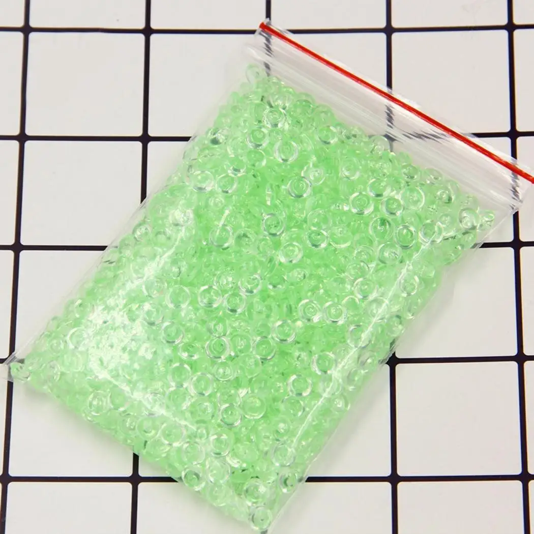 Handmade 40g Safe Home Beads Flat Material 7mm Crystal Non-toxic Slime DIY non School Mud Casual etc Decoration toxic